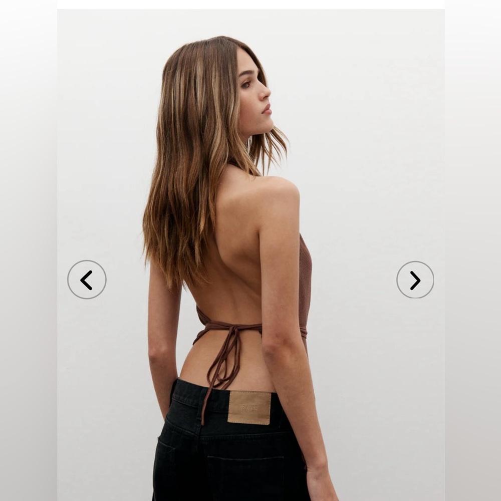 Bayse Halter Neck Top View 2